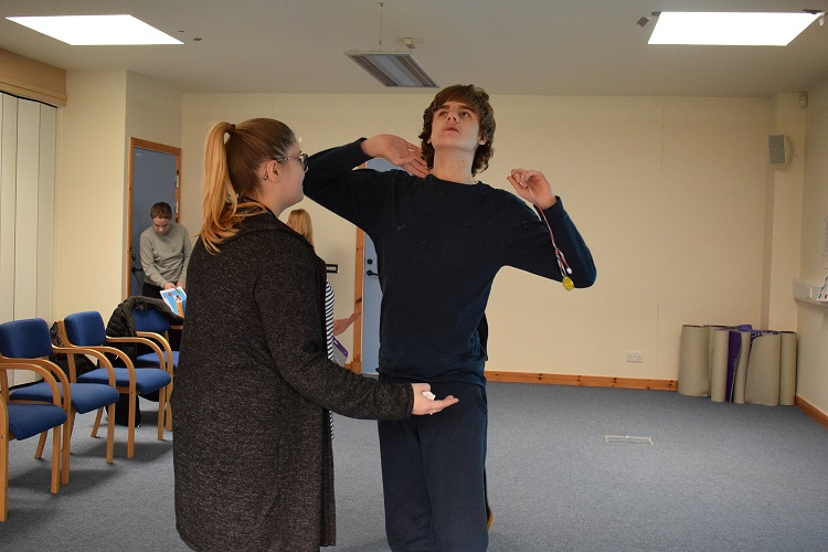 Ross dancing